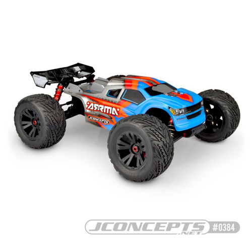 JConcepts 0384 Finnisher Clear Body Arrma 1/8 Kraton 6S BLX