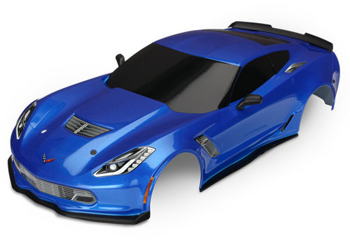 Traxxas 8386X Chevrolet Corvette Z06 Body Blue (TRA8386X)