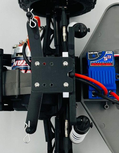 Kit Sterzo In Lega Di Alluminio Per RC Bandit/Rustler/Slash 2WD, Colore Argento, Lavorato CNC, Con Cuscinetti