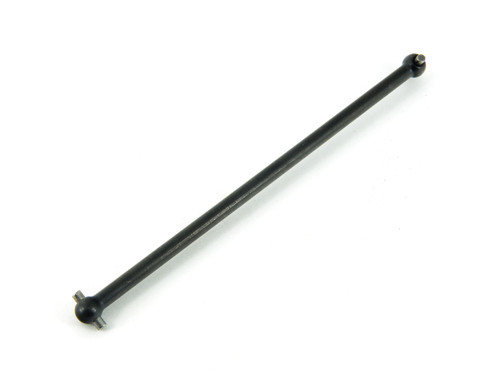 RCAWD Center Driveshaft Dogbone 135mm #45 Steel AR310460 ARAC4033 for Arrma Kraton Mojave Talion 6S BLX Upgrade Parts (Black)
