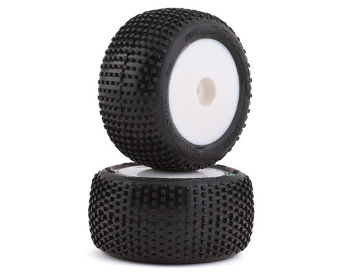 Proline Hole Shot Mini-T 2.0 Tires Mounted White Wheels F/R