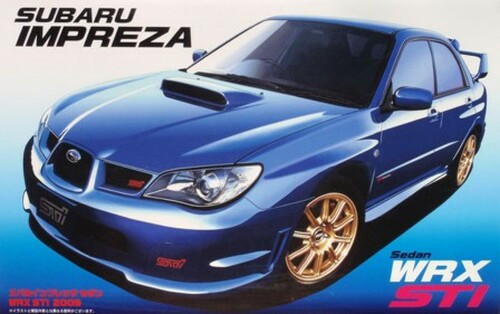 Fujimi 3669 1/24 2005 Subaru Impreza WRX STi 4-Door Car Model Kit