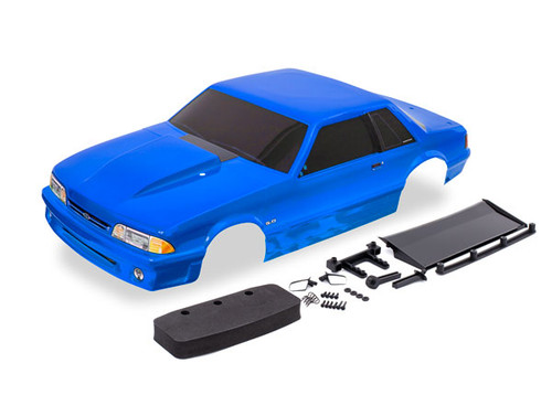 Traxxas 9421X Ford Mustang Body, Blue - Small Addictions RC