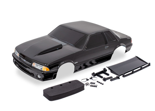 Traxxas 9421A Ford Mustang Fox Body, Black - Small Addictions RC