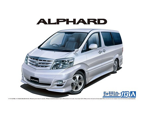 Aoshima 1/24 Toyota NH10W ALPHARD G/V MS/AS '05 - Small Addictions RC