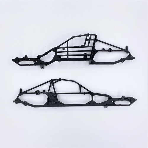 Side Rails Fro Racing Track 1RC Racing Frame Side Rails, LH/RH, 1/18 Asphalt Modified - Small ...
