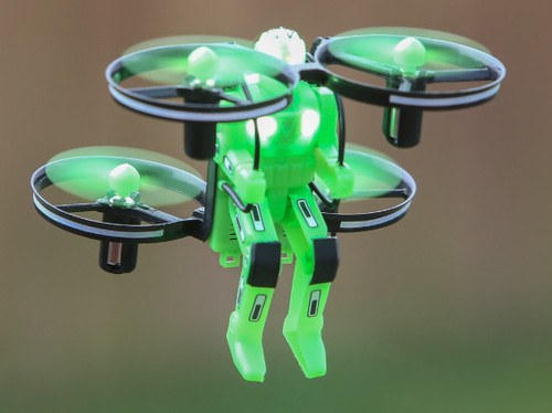 Remote Control Jetpack Rage RC Jetpack Commander Night Ranger RTF Quad-Green - Small Addictions RC