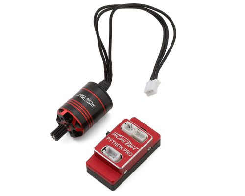 Pyrotronics Trx Module Furitek Traxxas TRX-4M Torpedo 118 Brushless Combo w/Python Pro 40A ESC ...