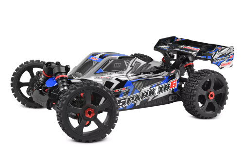 Team Corally Spark XB6 1/8 6S Basher Buggy, ROLLER, Blue - Small
