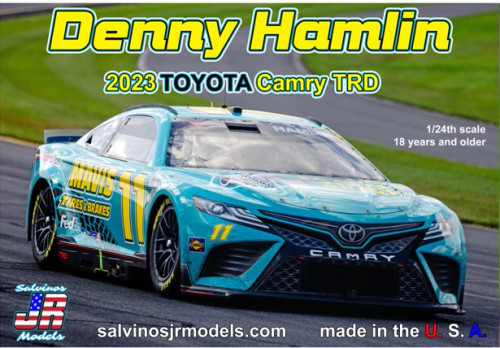 Salvinos JR Models 1/24 Interstate Joe Gibbs 2023 Toyota Camry TRD NASCAR Car Kit