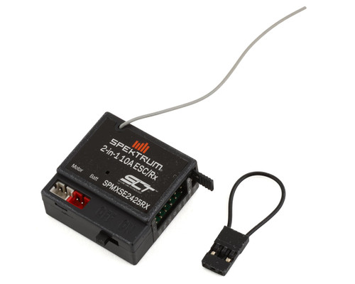 Spektrum 2n1 10a SLT ESC/RX 1/24 Scale - Small Addictions RC