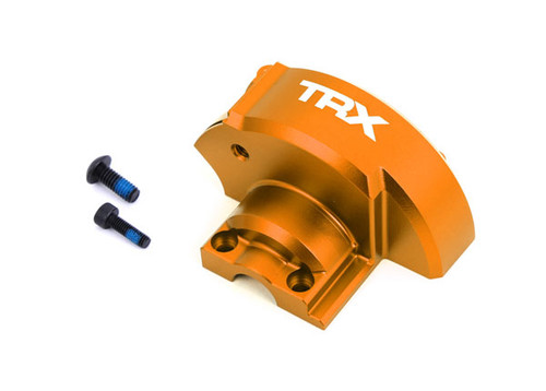 Traxxas 10287-ORNG Cover, gear (orange-anodized 6061-T6 aluminum