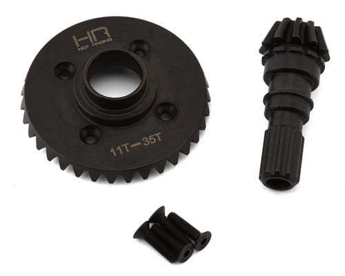 GPM Racing Set Pignone Motore 11T In Acciaio Nero Per Traxxas TRX-4 / TRX-6 (2 Pezzi) - 6