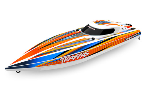 Traxxas Disruptor 4s Boat RTR Orange Small Addictions RC