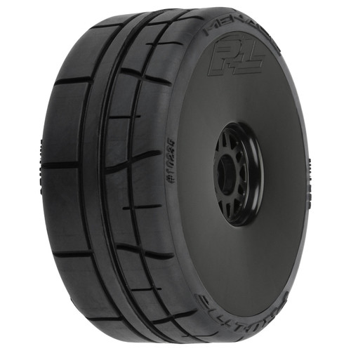 Proline 1023510 1/8 Menace HP BELTED Speed Run F/R Tires Mounted