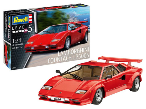 Revell Germany 7730 1/24 Lamborghini Countach LP500S Sports Car