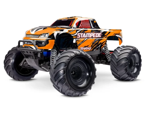 Traxxas 36254-8-ORNG Stampede 2WD XL-5 w/Battery, Orange - Small