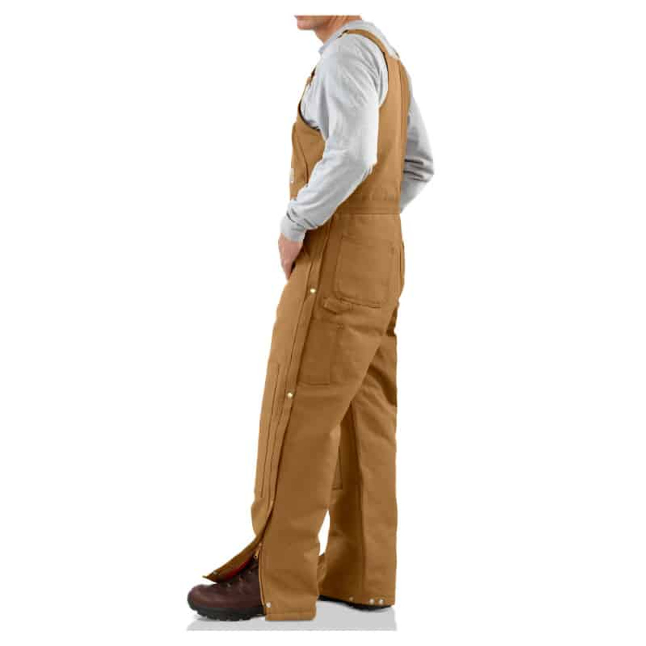 Insulated Duck Bibs Overalls - FreezerWorkWear