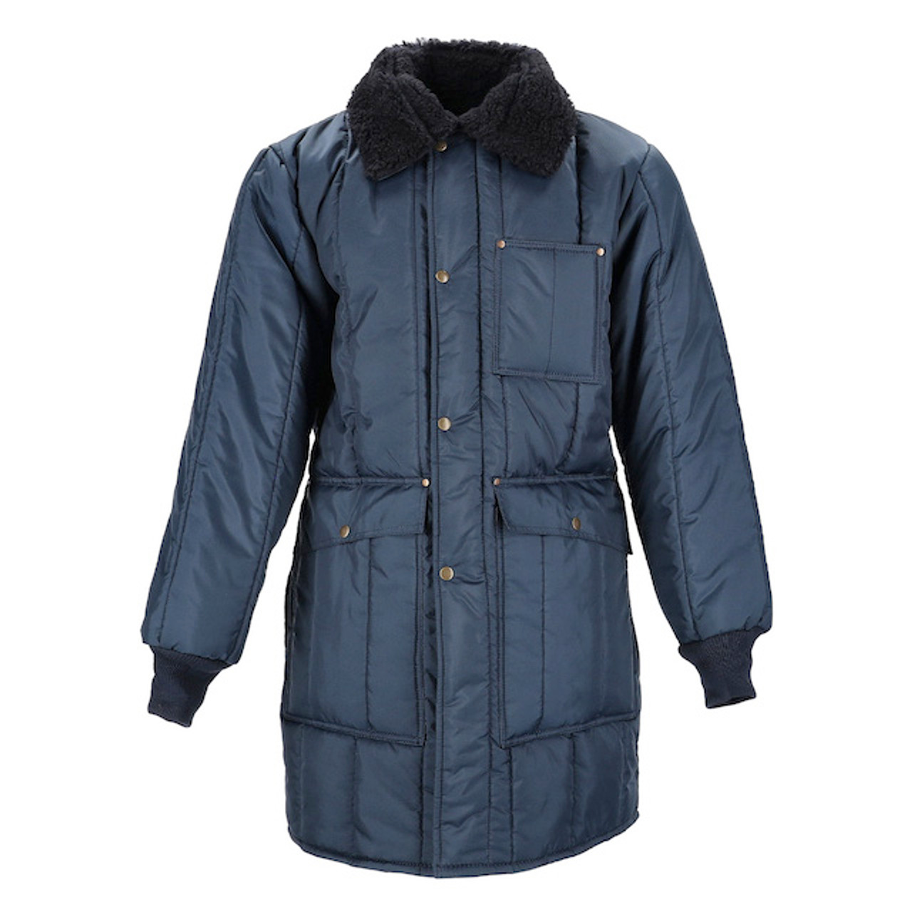 Dark Blue Freezer Coat - Cold Weather Jackets