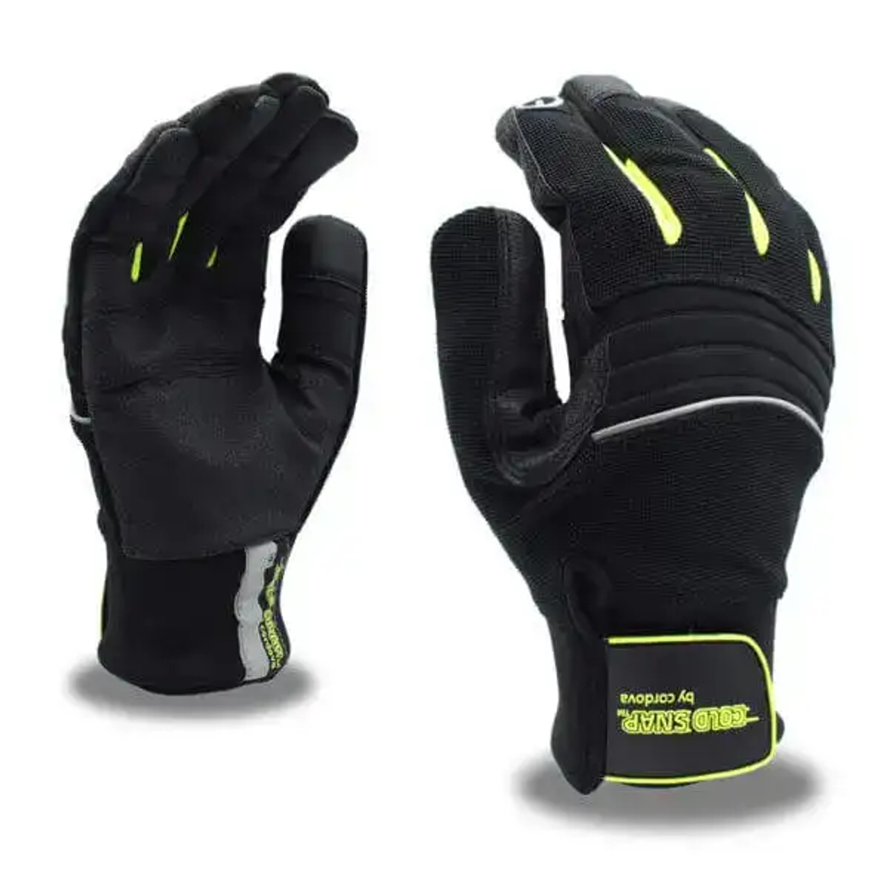 Cold Snap Hi Vis Freezer Gloves - Touchscreen Compatible