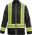 Extreme cold freezer coat rated to -60°F with ANSI Class 1 high-visibility reflective tape