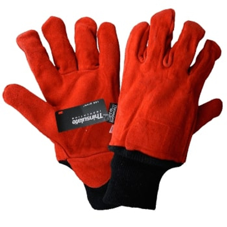 Red Freezer Gloves