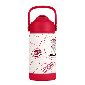 Cincinnati Reds Kids Bottle 12oz Stainless Steel Mascot Z157-9738160163 Cincinnati Reds Kids Bottle 12oz Stainless Steel Mascot Z157-9738160163