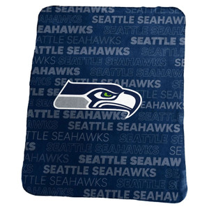Seattle Seahawks Blanket 50x60 Fleece Classic Z157-629369274 Seattle Seahawks Blanket 50x60 Fleece Classic Z157-629369274