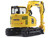 Komatsu PC78US-11 Excavator Yellow 1/50 Diecast Model by DCP/First Gear F977-50-3474