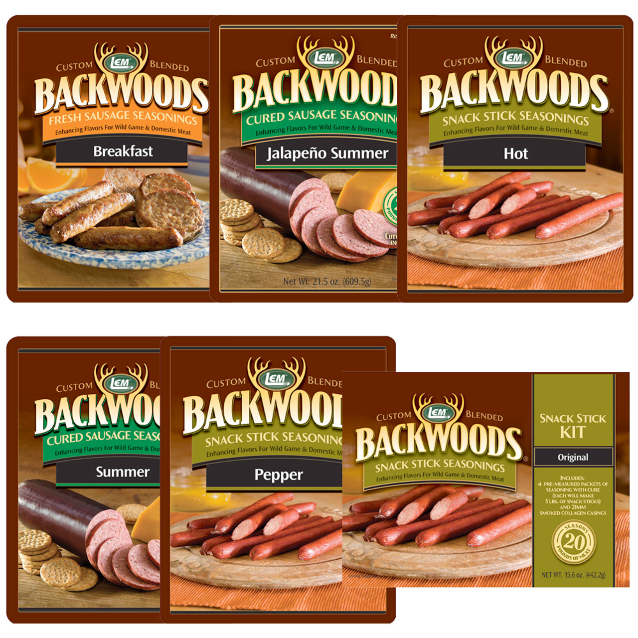 L.E.M. Backwoods Sausage Seasonings