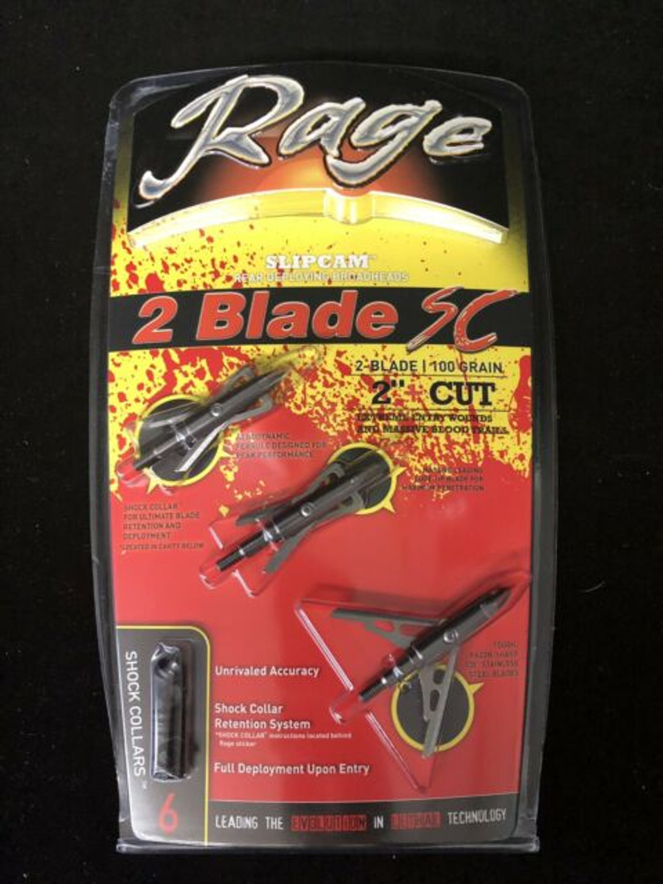 Rage Chisel Tip SC 2 blade 100 Grain