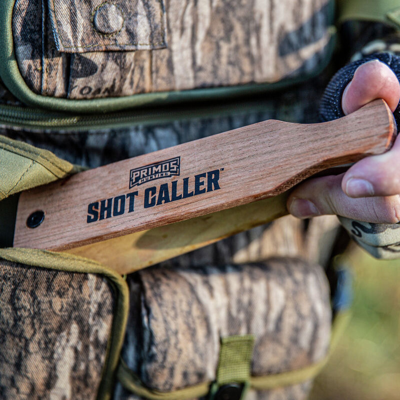 Primos Hunting SHOT CALLER DOUBLE SIDED BOX CALL