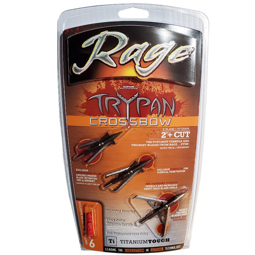 Rage Trypan Crossbow 100 Grain - Route 66 Sporting Goods