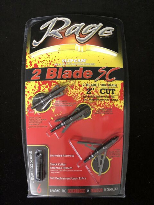 Rage Chisel Tip SC 2 blade 100 Grain