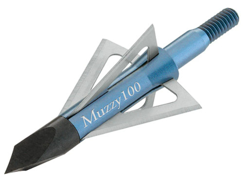 100 Grain Muzzy 4 Blade 1" Cut Broadheads