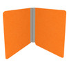 Orange letter size end tab classification folder with 2" gray tyvek expansion. 18 pt. paper stock. Packaged 25/125.