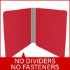 Red letter size end tab classification folder with 2" gray tyvek expansion. 18 pt. paper stock. Packaged 25/125.