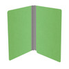 Green legal size end tab classification folder with 2" gray tyvek expansion. 18 pt. paper stock. Packaged 25/125.