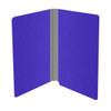 Purple legal size end tab classification folder with 2" gray tyvek expansion. 18 pt. paper stock. Packaged 25/125.
