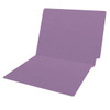 Lavender letter size reinforced end tab folder. 14 pt lavender stock, 50/Box