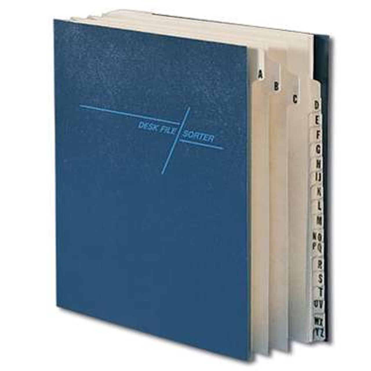 HTGベーシック Black DX TypeA Smead Desk File/Sorter - 20 Dividers, A-Z Index, Letter Size