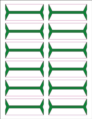 pre printed file folder labels