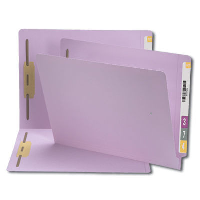 Smead 25540 Smead Colored End Tab File Folder With Fasteners