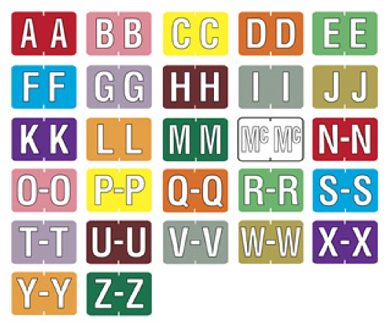 Sycom & Barkley Compatible Alpha Label Starter Set with FILE