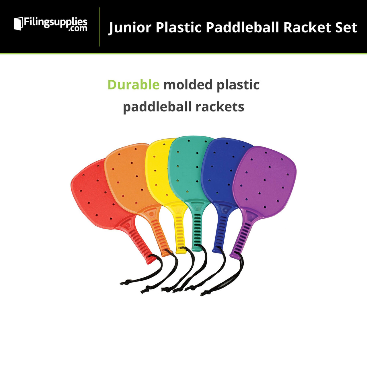 Pastic Rackets Plastic Paddleball Racket Set