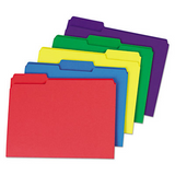 Colored Top Tab File Folders