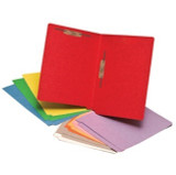 Colored End Tab File Folders