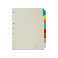 Poly Medical Chart Dividers
