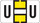 JETER Alphabetic Labels - 0200 Series (Rolls) - U - Yellow