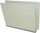 End Tab Type III Pressboard Folder - Tyvek 2" Expansion - 0 Dividers - Letter Size - Grey - 25/Box